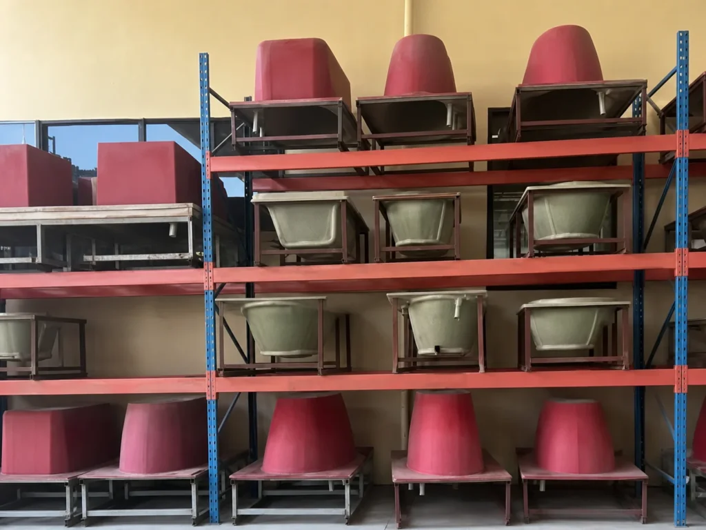 Stored moulded composite components for SMC and BMC application reference